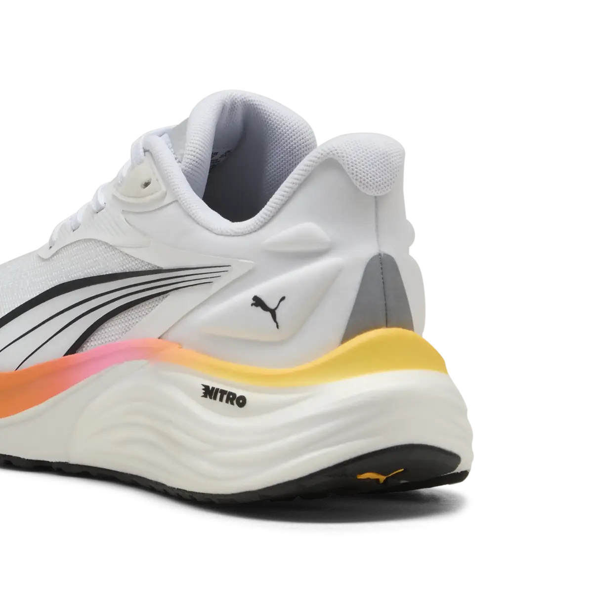 PUMA Electrify NITROTM4 Wns Beyaz Kadın Yürüyüş ve Koşu Ayakkabısı