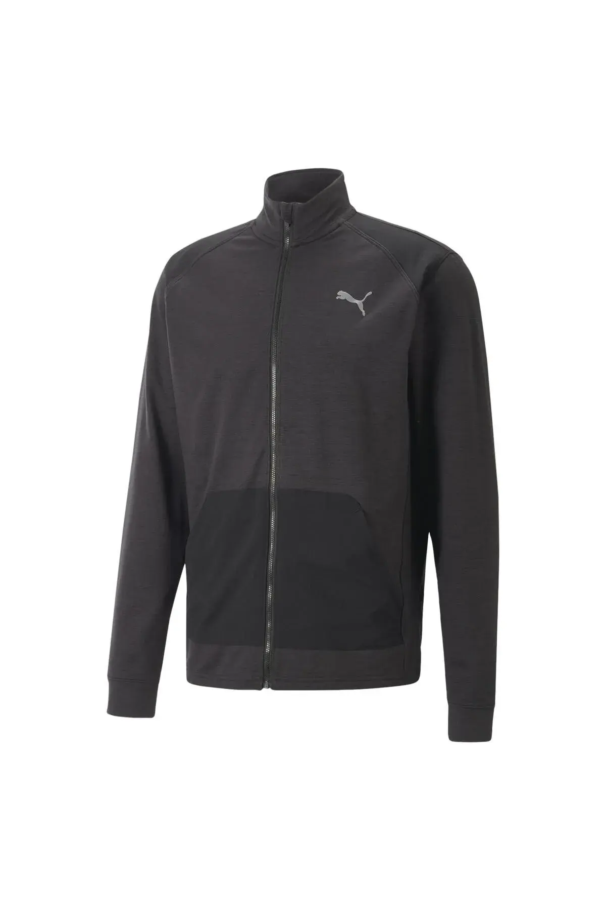 Puma Train Cloudspun FZ Jacket Siyah Erkek Fermuarlı Sweatshirt