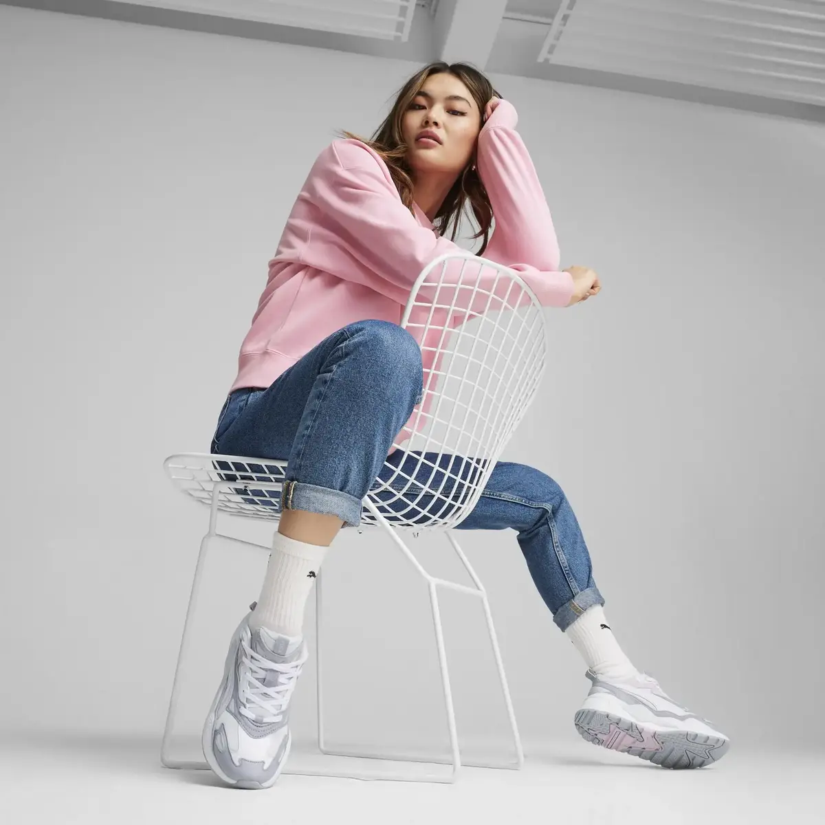 PUMA RS-X Efekt Lux Wns Beyaz Kadın Günlük Spor Ayakkabı