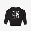 Calvin Klein MONOGRAM GRIDS PLACE, BEH Çocuk Siyah Sweatshirt