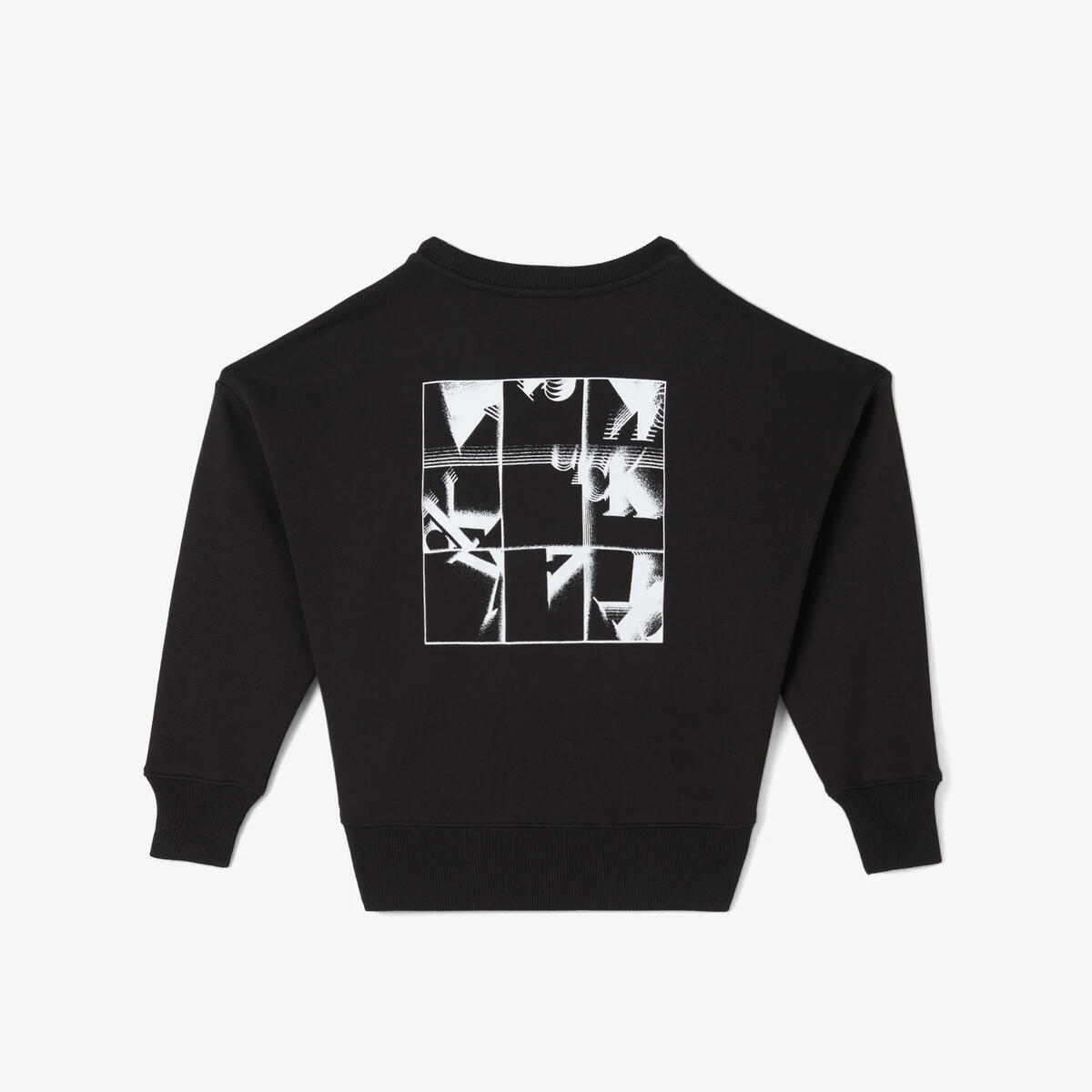 Calvin Klein MONOGRAM GRIDS PLACE, BEH Çocuk Siyah Sweatshirt