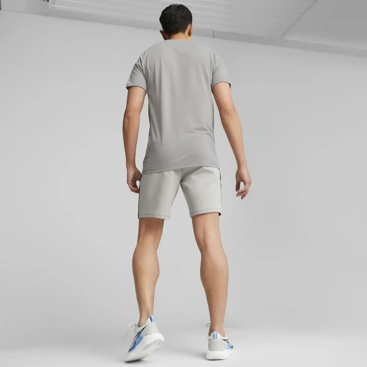 Puma EVOSTRIPE Shorts Gri Erkek Şort