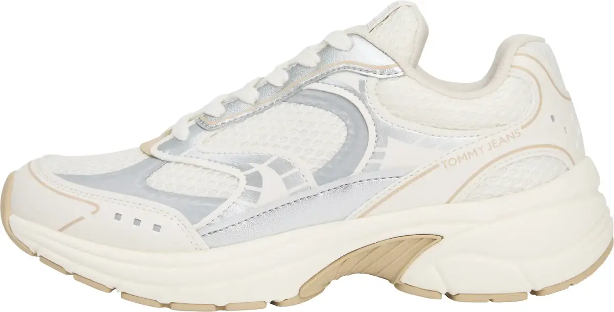 Tommy Hilfiger ARCHIVE '25, 02Z Beyaz Kadın Spor Ayakkabı & Sneaker
