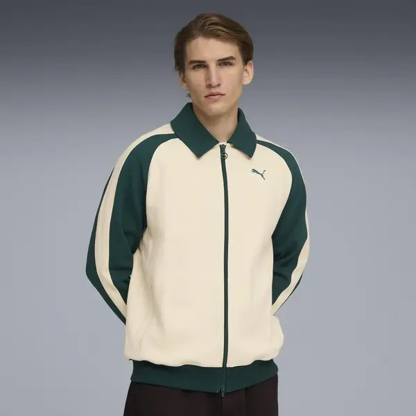 Puma T7 Relaxed Track Jacket Gri Erkek Ceket