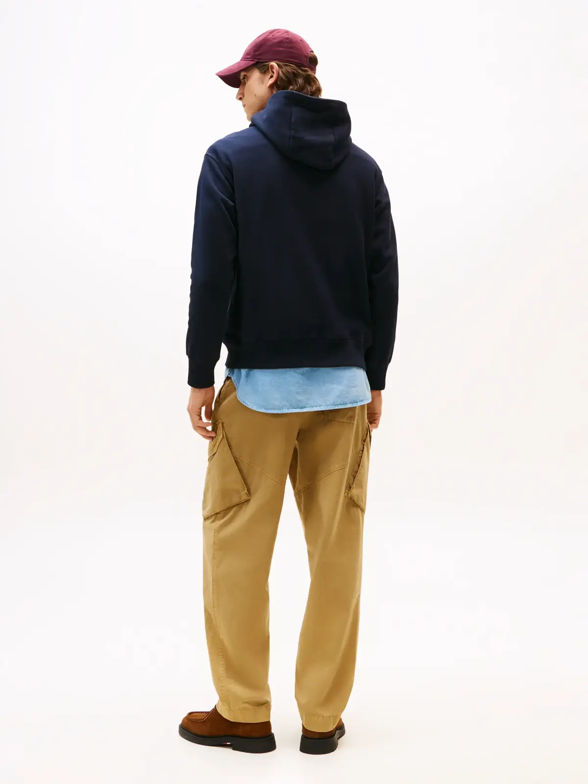 Tommy Hilfiger HERALD SKYLINE HOODY, DW5 Lacivert Erkek Hoodie