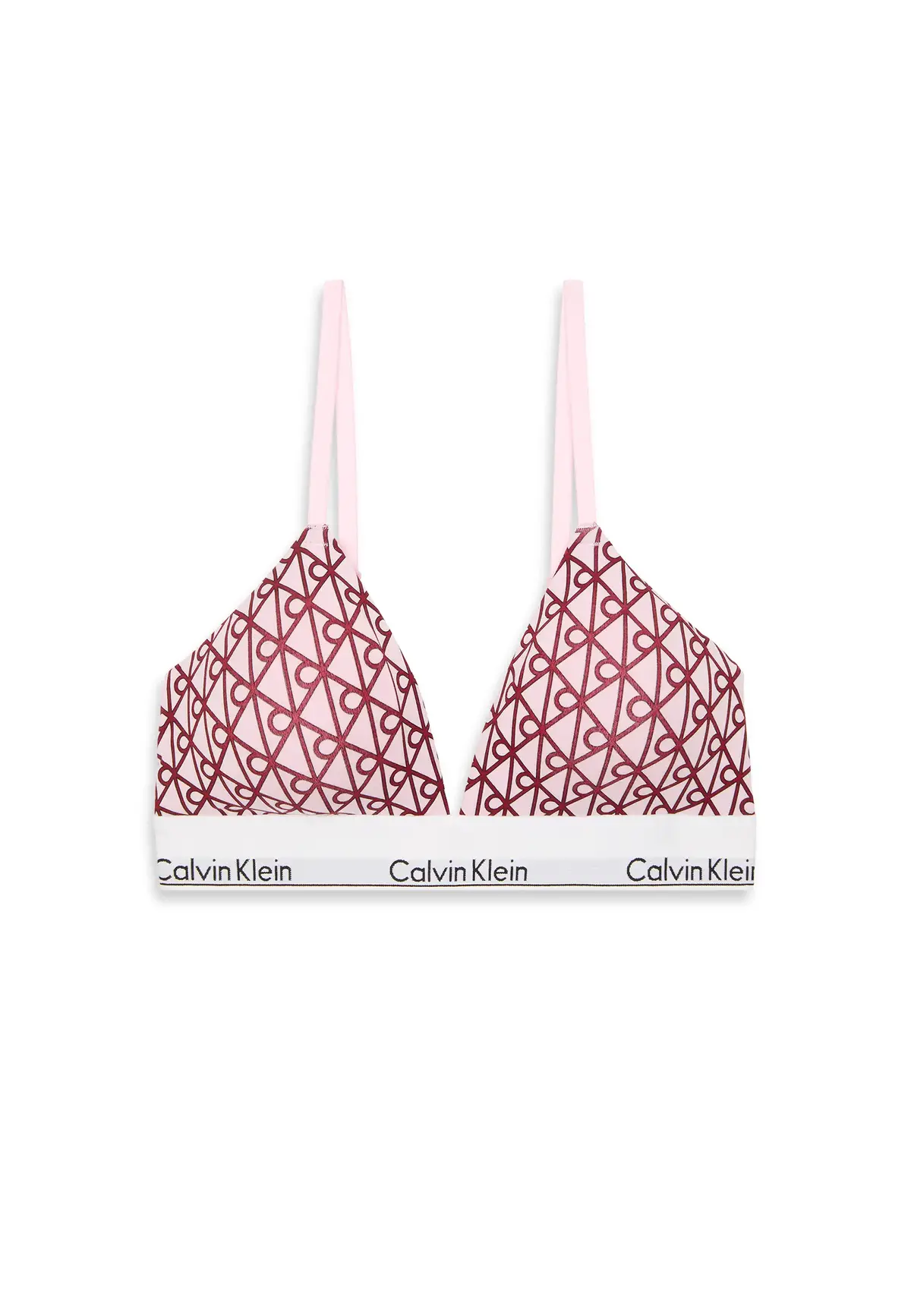 Calvin Klein Pembe Kadın Hafif Astarlı Üçgen Bralet