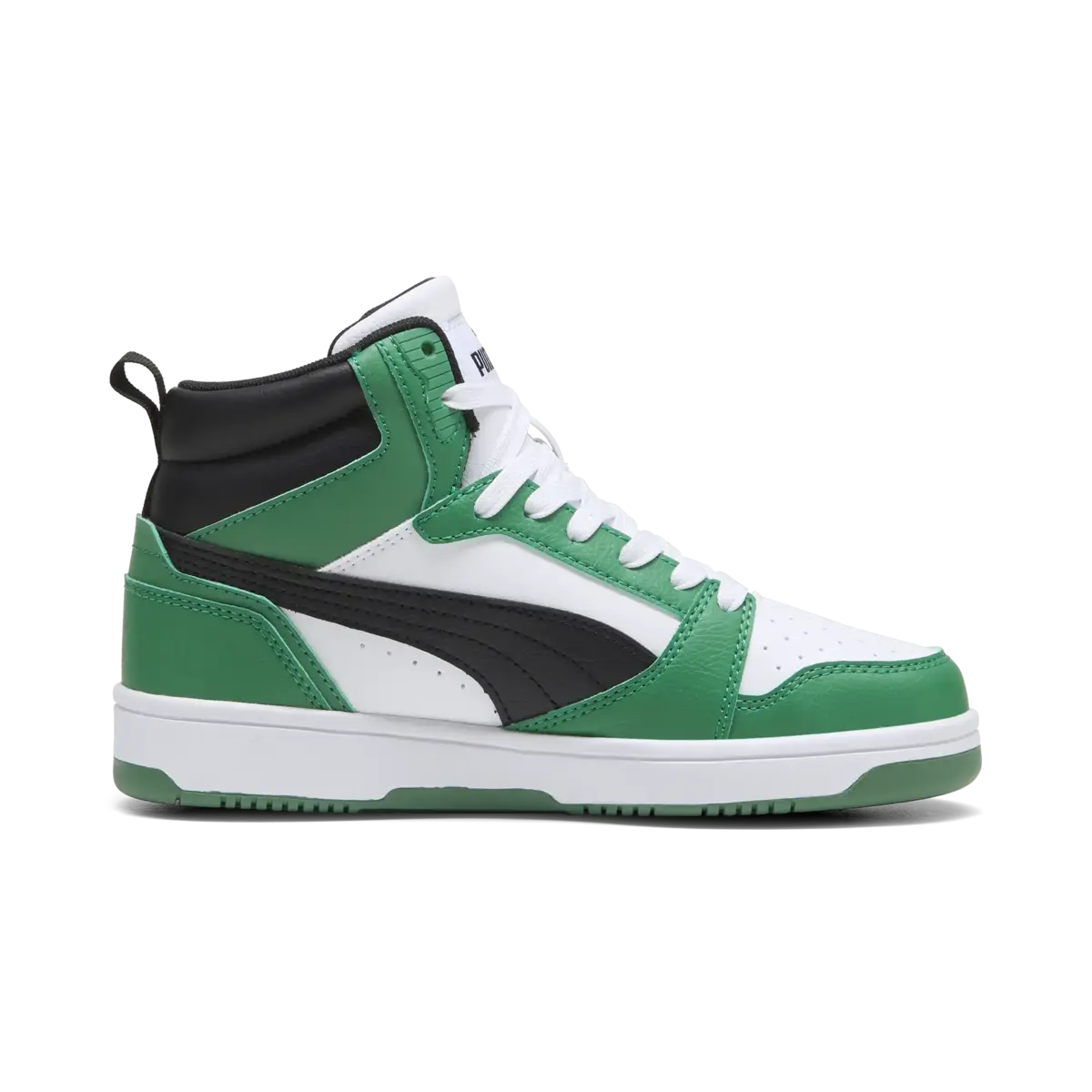 Puma Rebound V6 Mid Jr Yeşil Unisex Spor Ayakkabı
