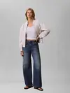 LINEN BOMBER JACKET, GNA, XXS