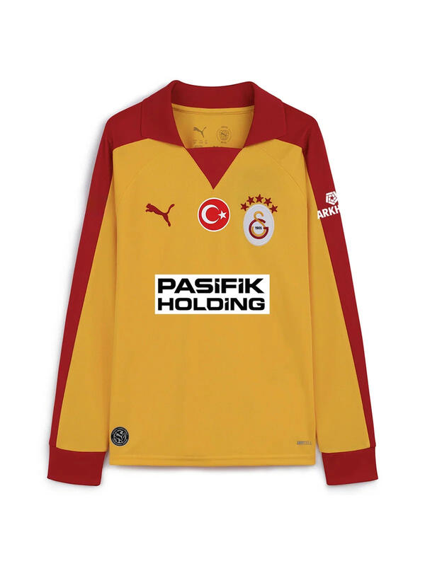 Puma GSK T7 Jersey LS Jr Kırmızı Çocuk Forma