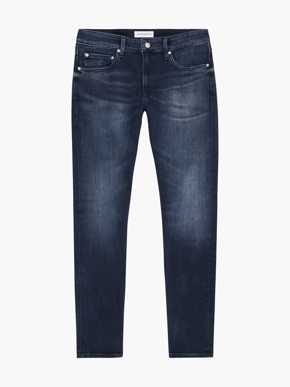Calvin Klein SLIM Erkek mavi Kot Pantolon