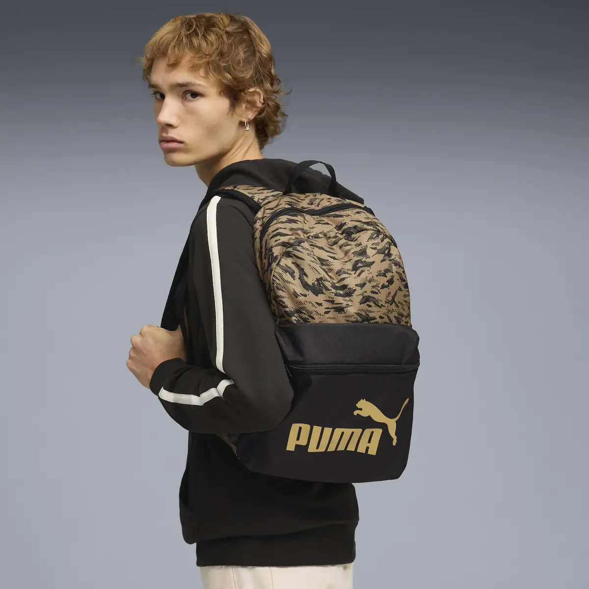 PUMA PHASE AOP Backpack Kahverengi Sırt Çantası