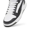 Puma Rebound V6 Mid Jr Siyah Beyaz Genç Spor Ayakkabı