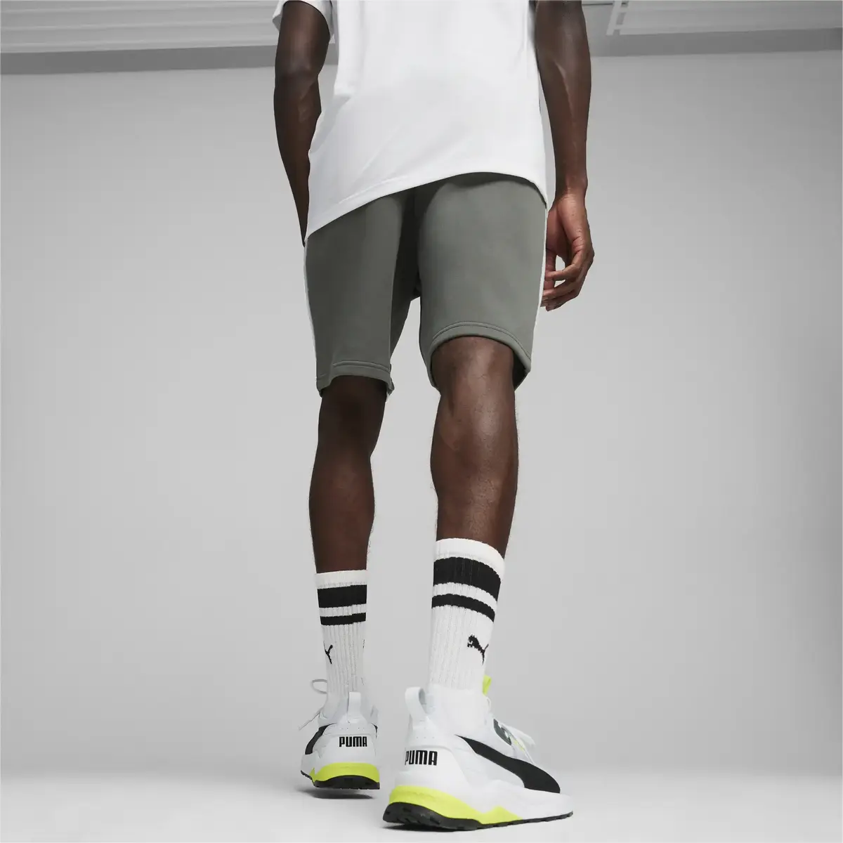 Puma EVOSTRIPE Shorts 8'' DK Gri Erkek Şort