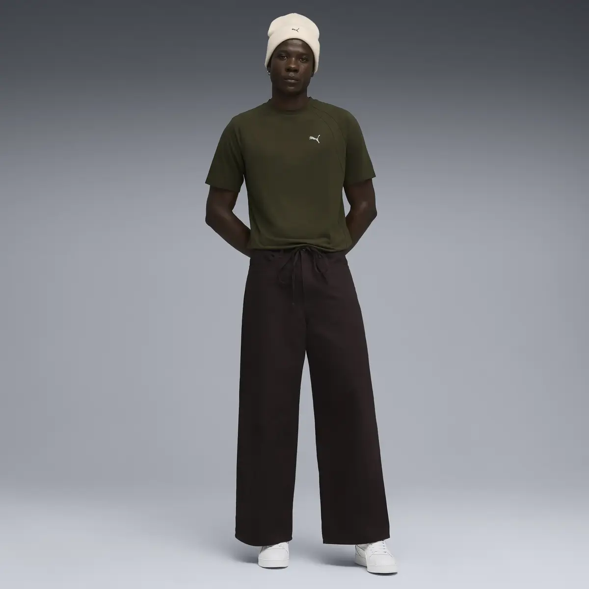 PUMA EVOSTRIPE Tee Erkek Yeşil T-Shirt