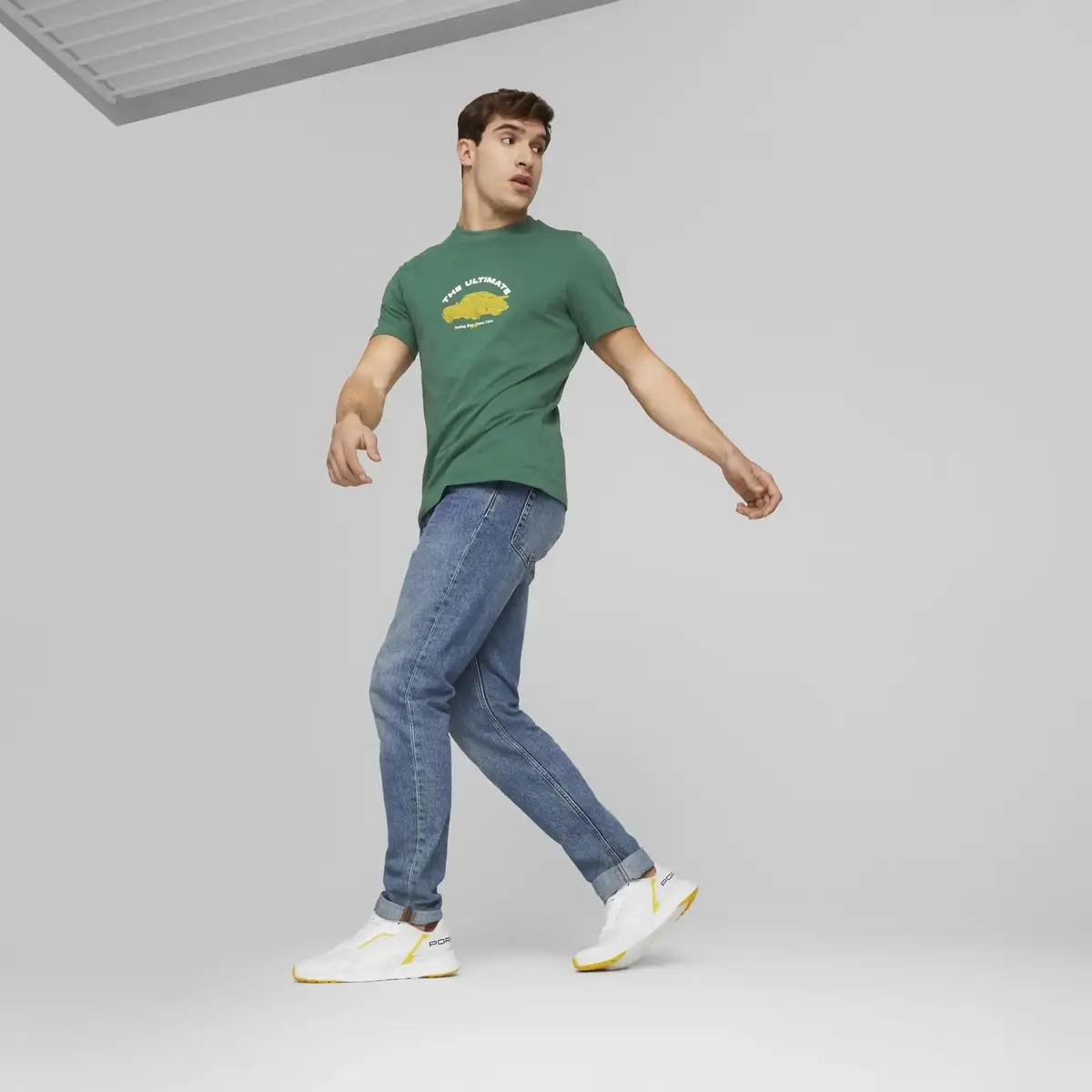 Puma PL Graphic Tee Vine Vine Erkek/Unisex T-Shirt