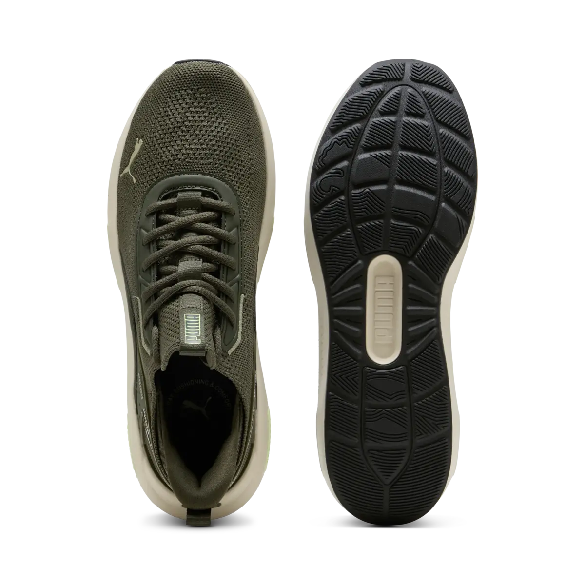 Puma Softride Enzo 5 Hype Yeşil Unisex Spor Ayakkabı