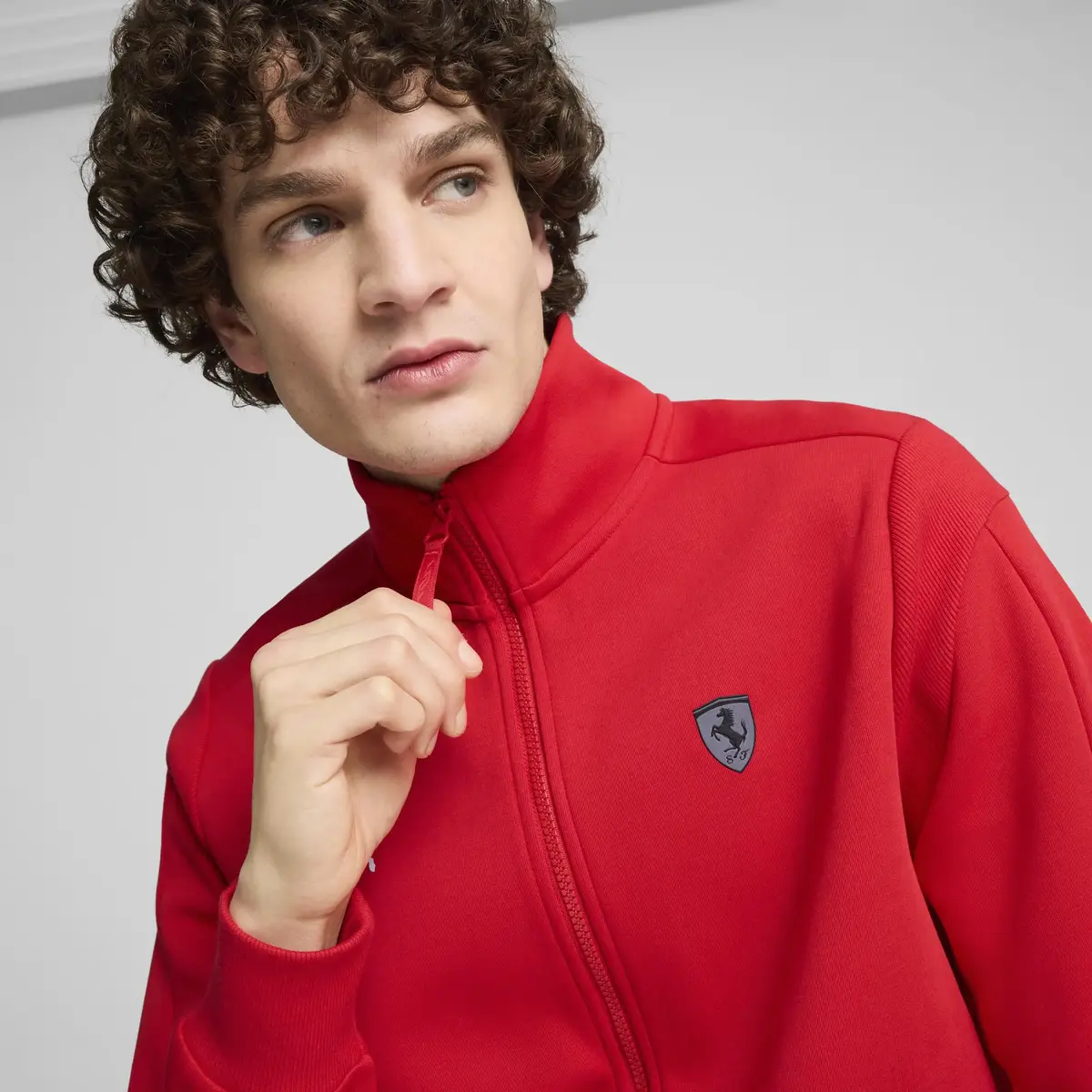 Puma Ferrari Style MT7 Jacket Kırmızı Erkek Sweatshirt