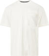 Calvin Klein POCKET TEE LINEN BLE Erkek Krem T-Shirt