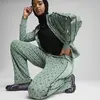 PUMA T7 Straight Track Pants Yeşil Kadın Eşofman Altı