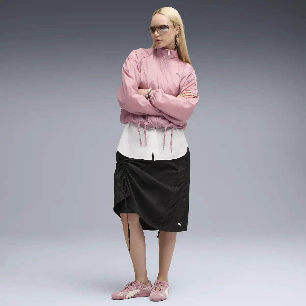 Puma DARE TO Midi Skirt Siyah Kadın Etek