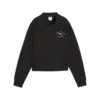 Puma CLASS Comfort Polo Crew Siyah Kadın Sweatshirt