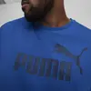Puma ESS Logo Tee Mavi Erkek T-Shirt
