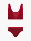 Calvin Klein UNDERWEAR GIFT SET Kadın Kırmızı Bralet Set