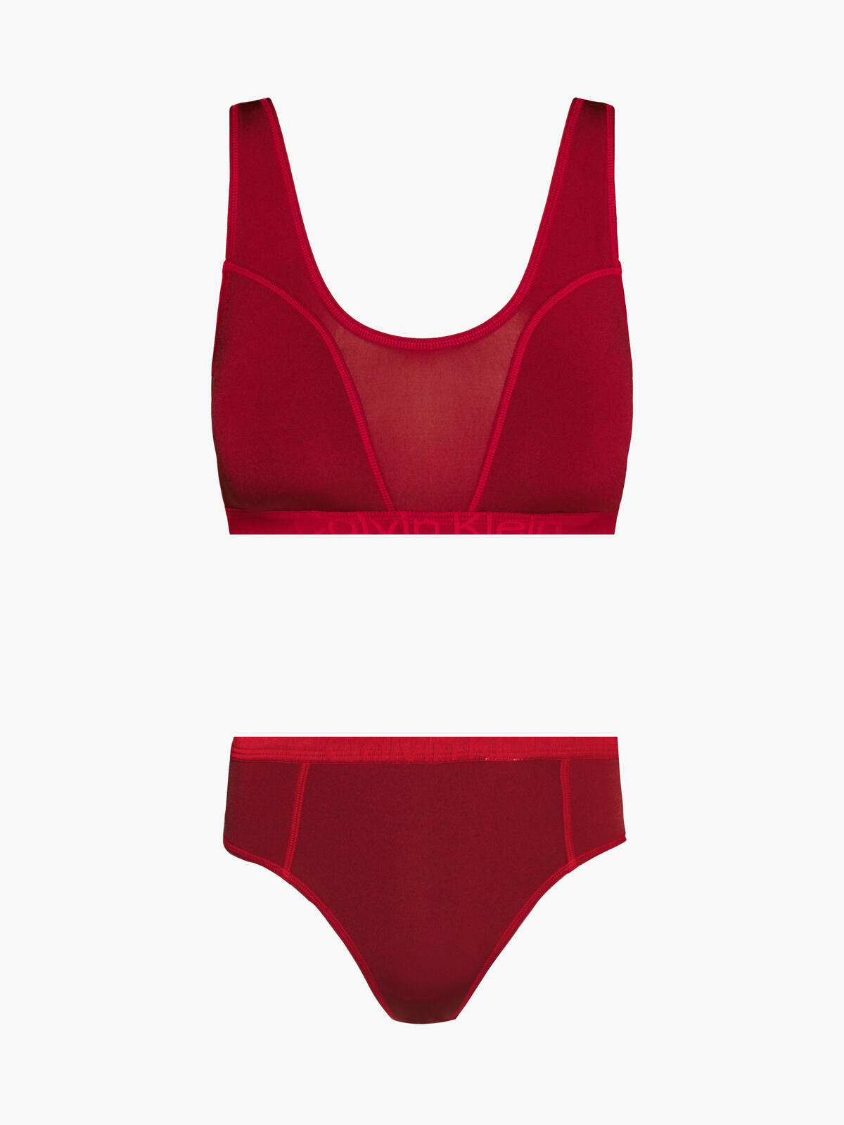 Calvin Klein UNDERWEAR GIFT SET Kadın Kırmızı Bralet Set