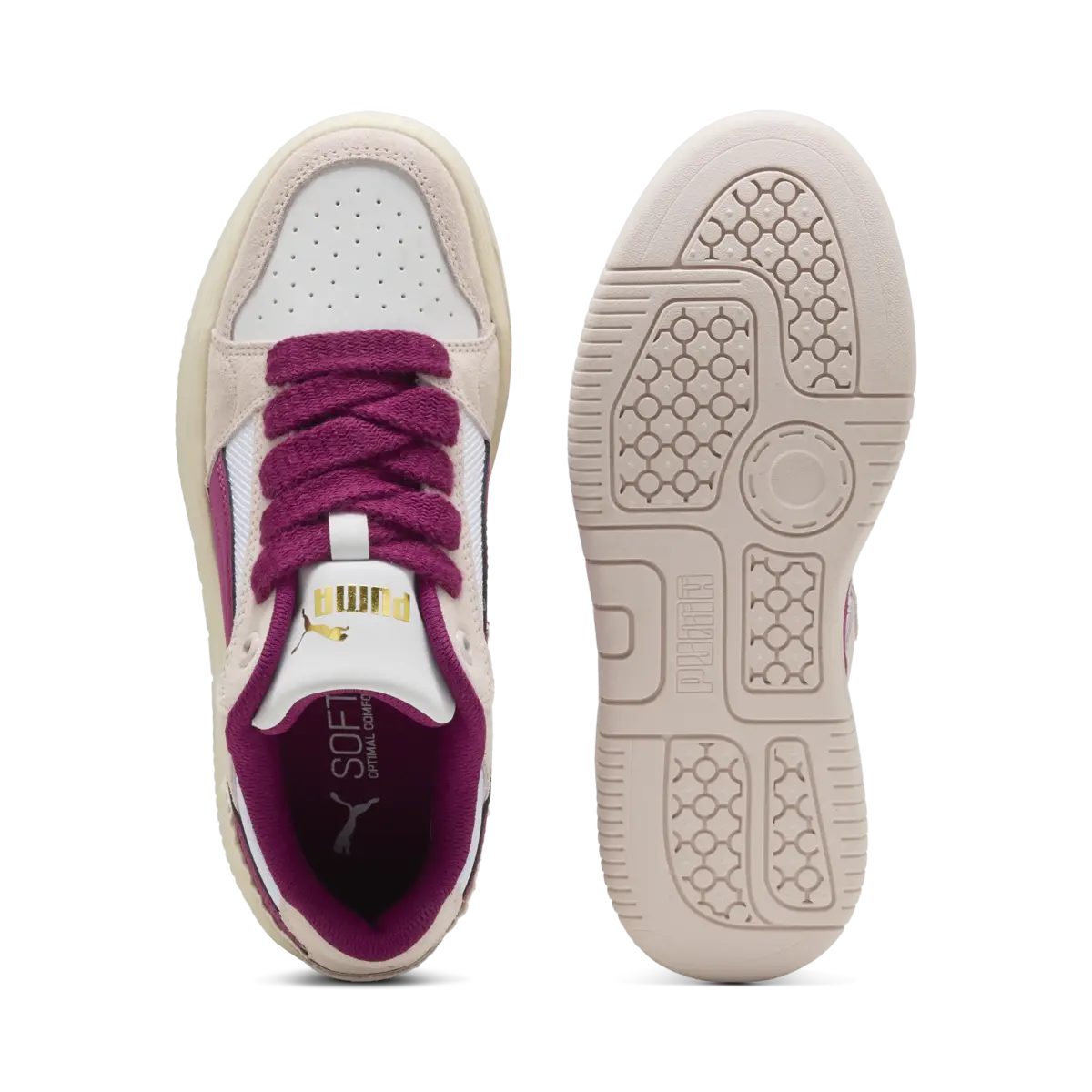 Puma Rebound Femme Memoires Jr Beyaz Kadın Spor Ayakkabı & Sneaker