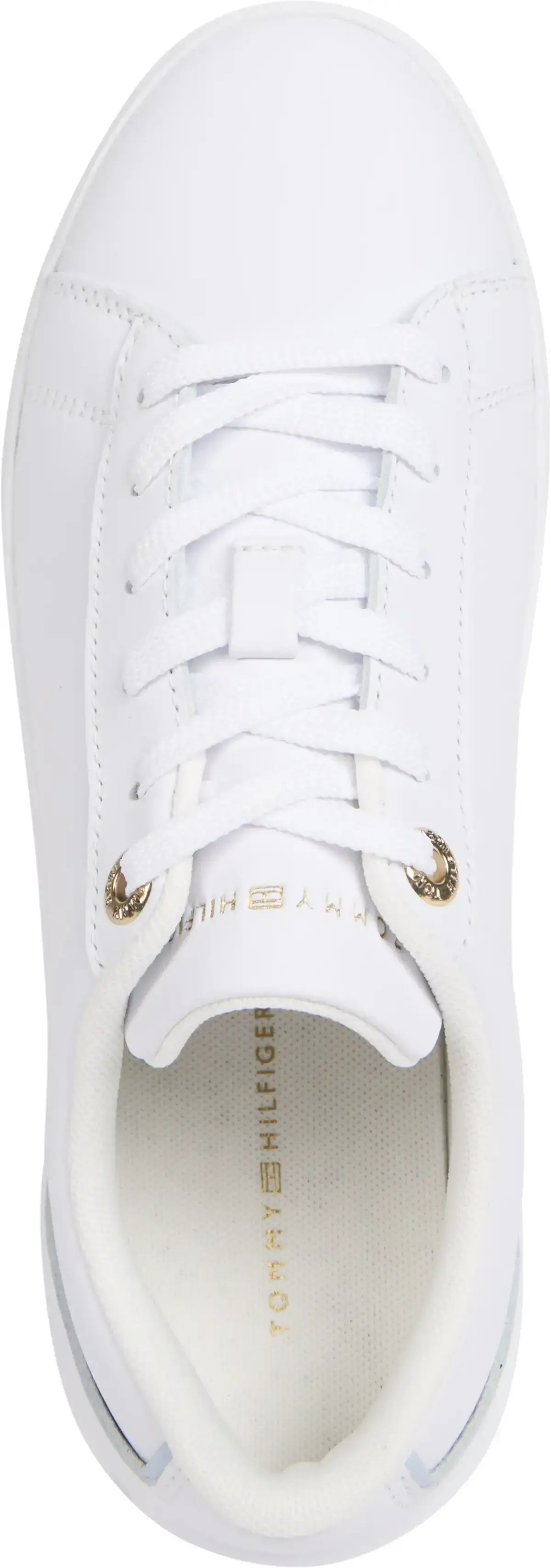 Tommy Hilfiger CHIC COURT SNEAKER, YBS Beyaz Kadın Spor Ayakkabı & Sneaker