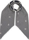 Tommy Hilfiger MONOGRAM L SQUARE Kadın Gri Eşarp
