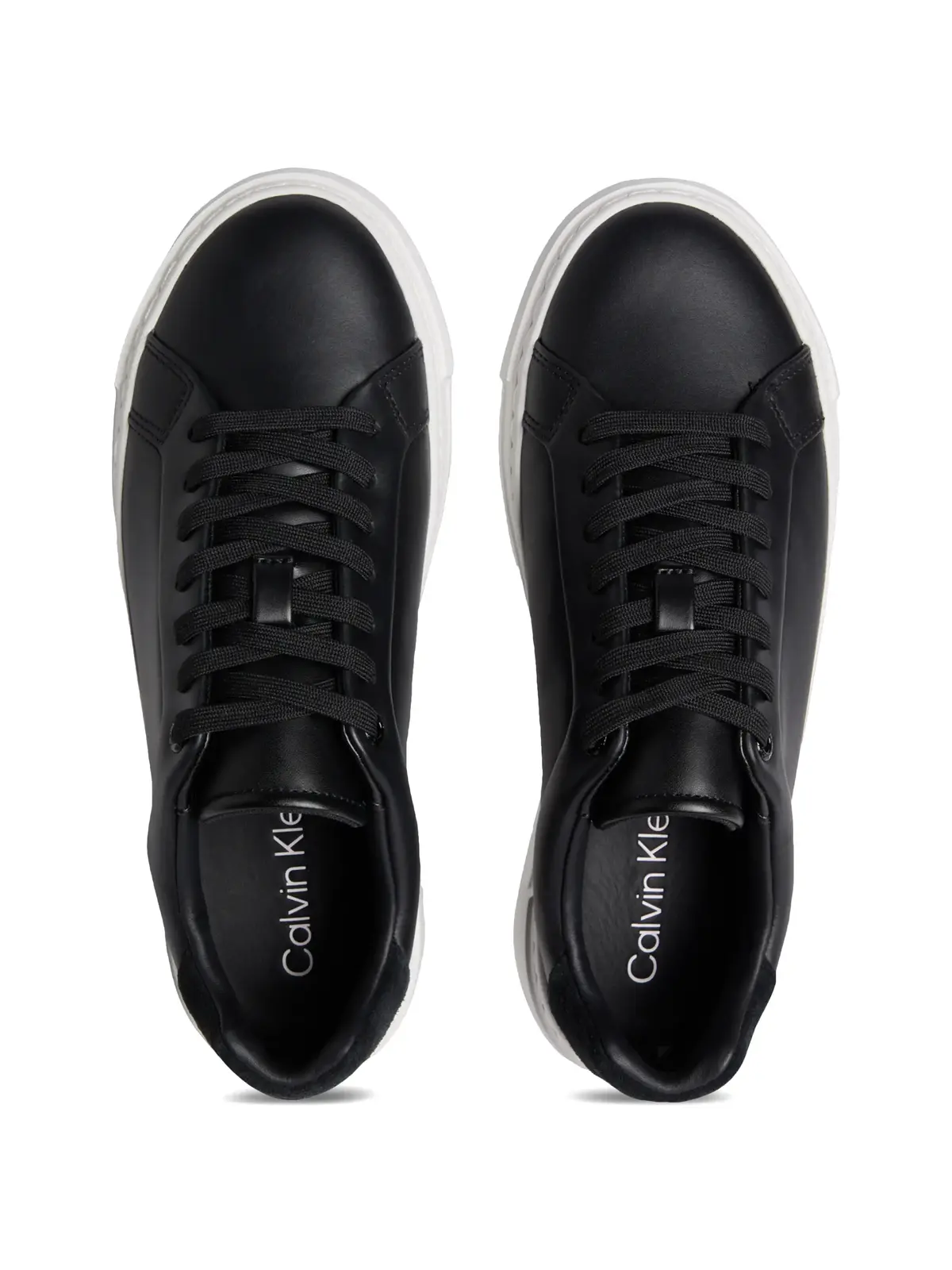 Calvin Klein FF CUPSOLE LACE UP L, BEH Siyah Kadın Spor Ayakkabı & Sneaker