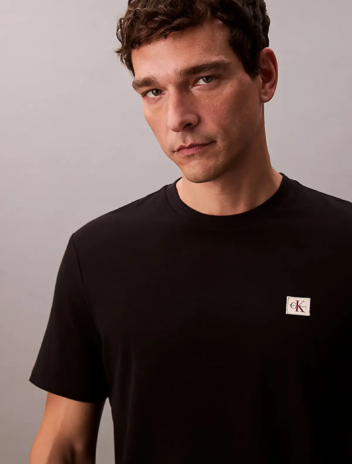 Calvin Klein SS BADGE 30S JERSEY CLASSIC TEE Siyah Erkek Tişört Calvin Klein SS BADGE 30S JERSEY CLASSIC TEE Siyah Erkek Tişört