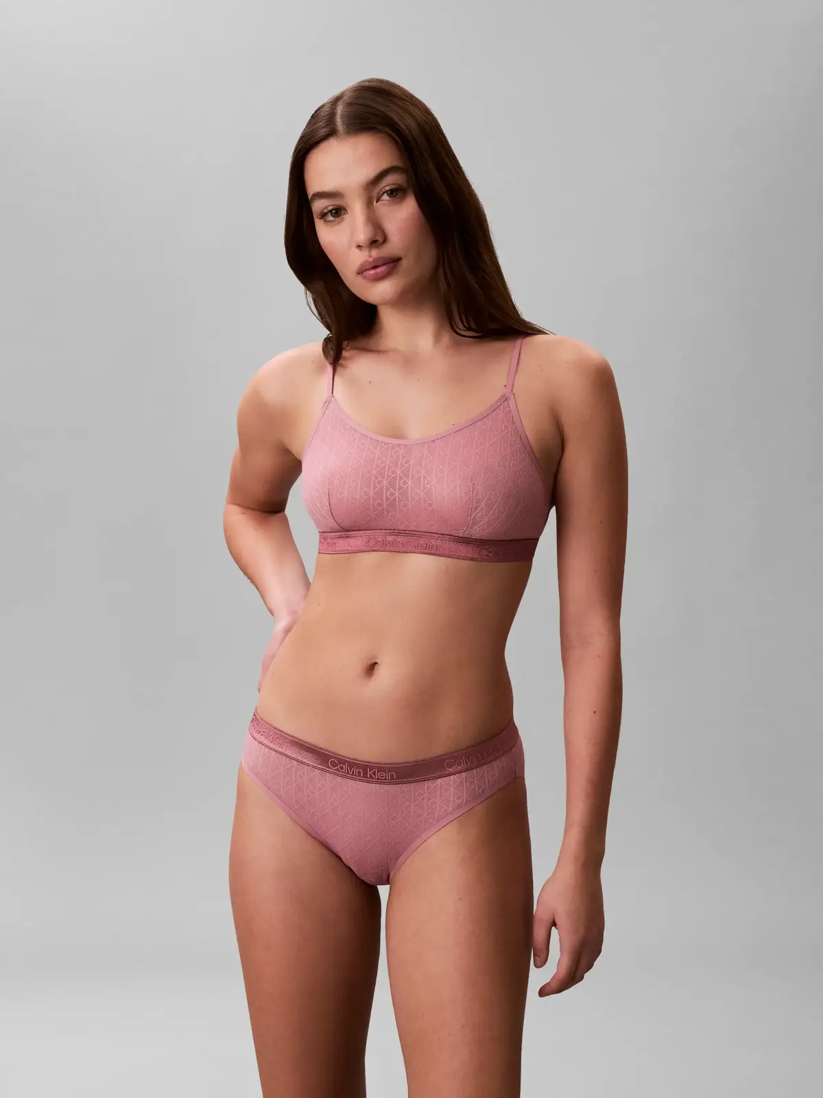 Calvin Klein BIKINI Pembe Kadın Bikini Alt Külot