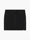Calvin Klein STRAIGHT SKIRT WASHE Kadın Antrasit Etek