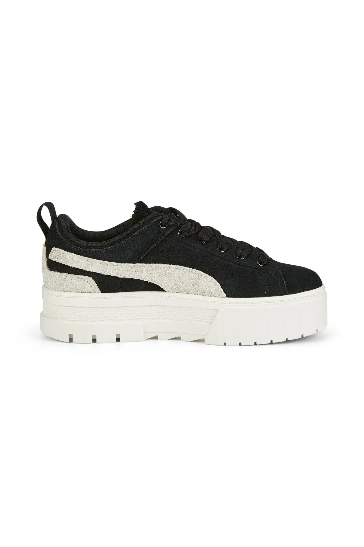 Puma Mayze Rare Teddy Wns Siyah Suede Kadın Günlük Spor Ayakkabı