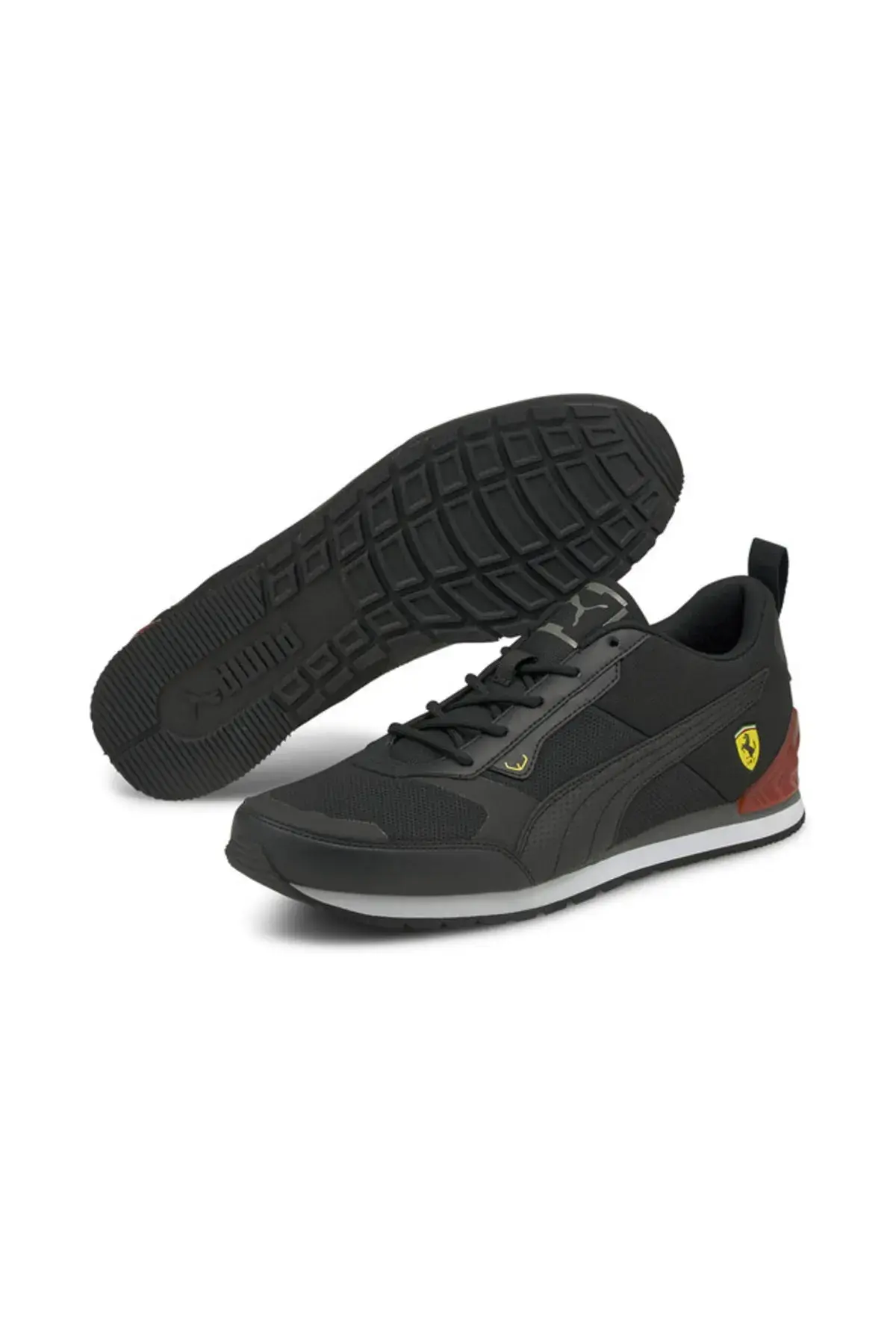 Puma Ferrari Track Racer Siyah Erkek Günlük Spor Ayakkabı