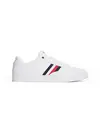 Tommy Hilfiger ICON COURT STRIPES, YBS Beyaz Erkek Günlük Spor Ayakkabı