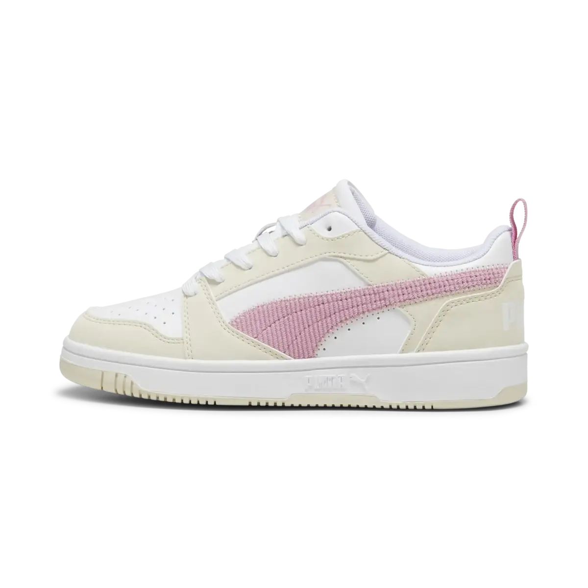 Puma Rebound V6 Lo Cord Jr Bej Kadın Spor Ayakkabı