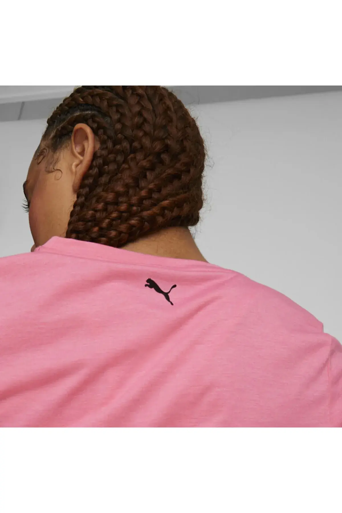 Puma Fit Heather Tee Pembe Kadın Koşu Ve Performans T-Shirt