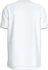 Calvin Klein WOVEN LABEL REGULAR, YAF Beyaz Erkek T-Shirt & Polo