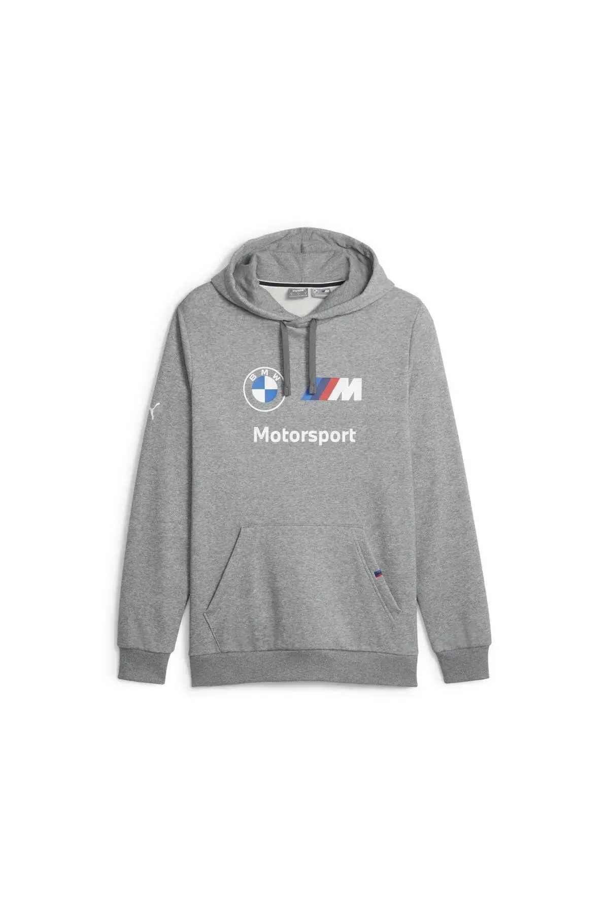 Puma BMW MMS ESS Hoodie Fleece Gri Erkek Hoodie