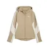 Puma EVOSTRIPE FZ Hoodie Açık Kahve Kadın Sweatshirt