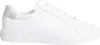 Calvin Klein VULC LACE UP TEXTURE, 02U Beyaz Kadın Spor Ayakkabı & Sneaker