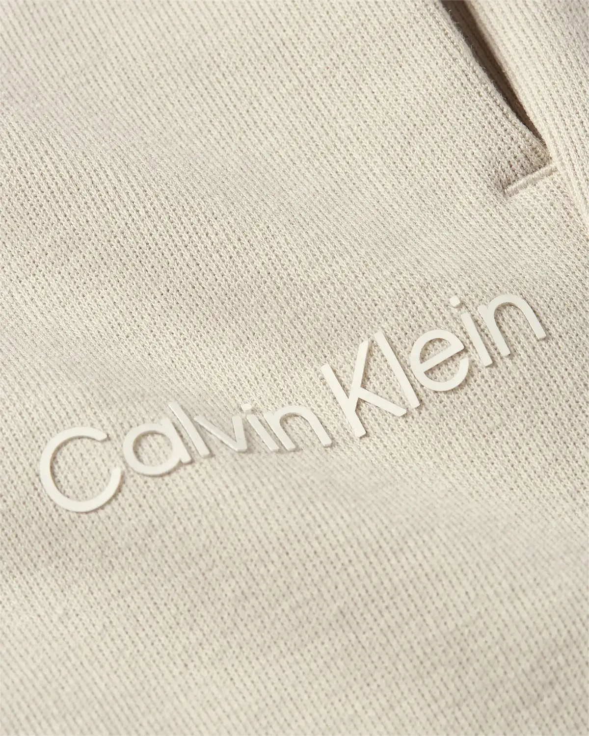 Calvin Klein INTERLOCK MICRO LOGO Erkek Krem Şort