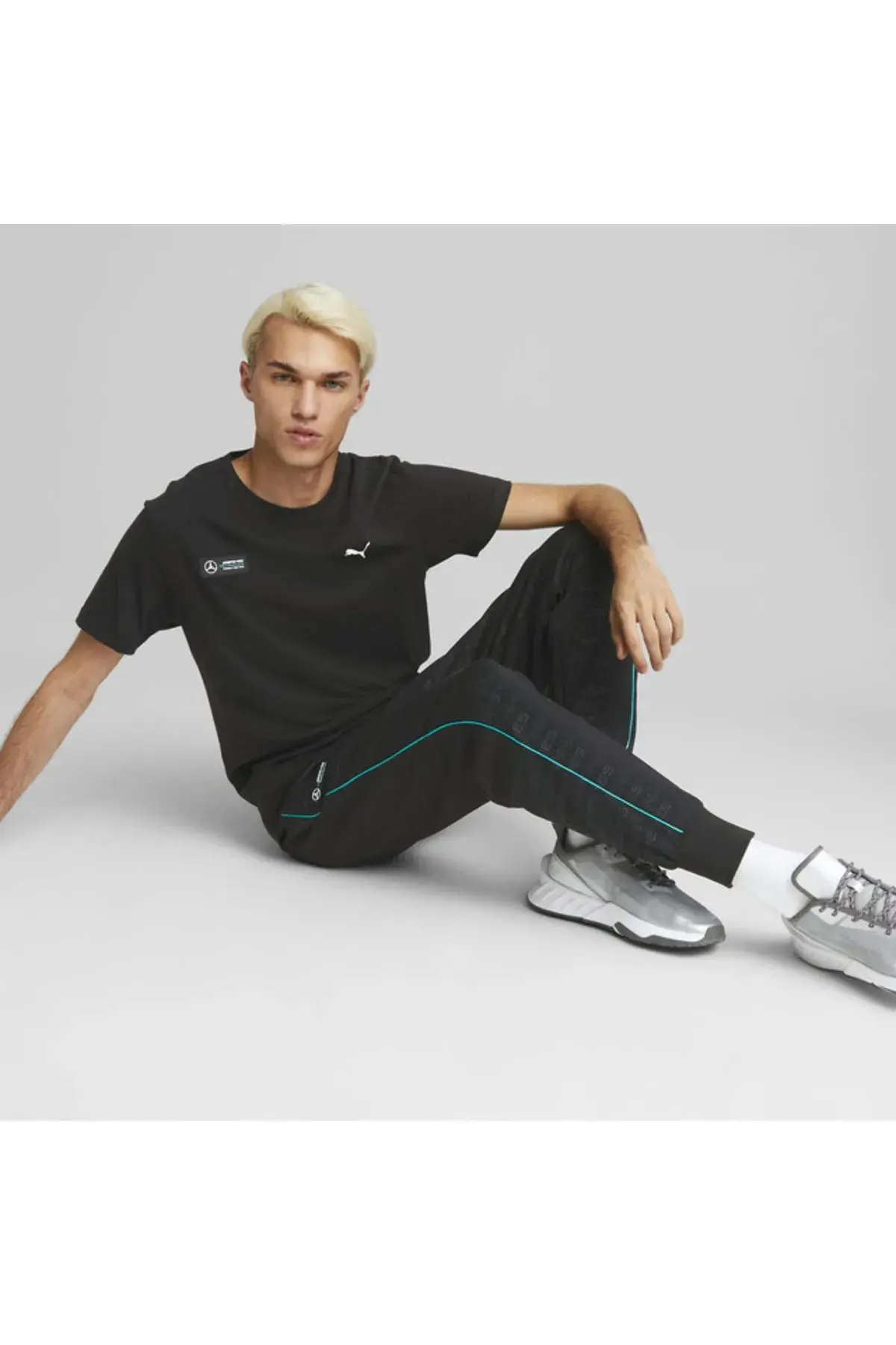 Puma Mapf1 Ess Tee Siyah Erkek T-Shirt