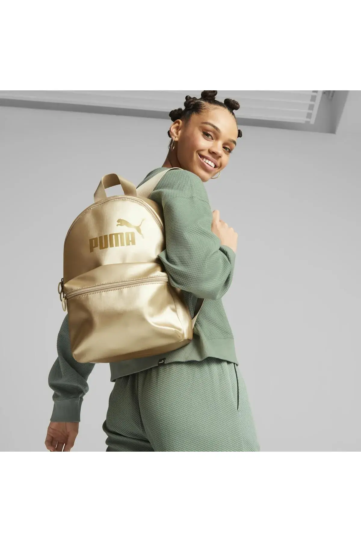 Puma Core Up Backpack Bej Kadın Sırt Çantası