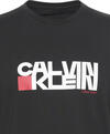 Calvin Klein SS 30s EU CK REDBOX GRAPHIC TEE Siyah Erkek T-Shirt