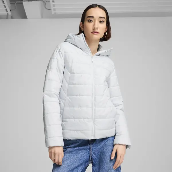 Puma ESS Padded Jacket Açık Gri Kadın Şişme Mont
