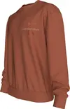 Calvin Klein BRISTLE MONOLOGO CRE, GAM Kahverengi Erkek Sweatshirt